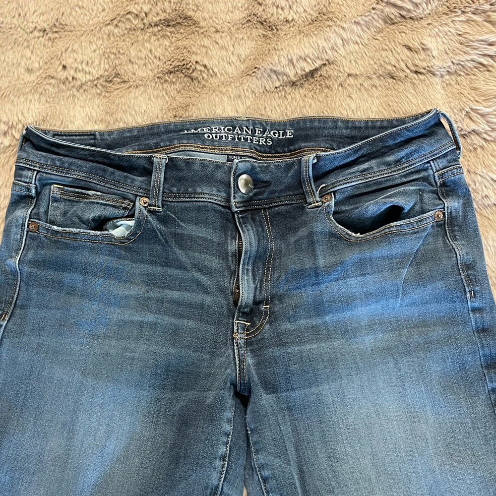 American Eagle Outfitters Women's Blue Jeans